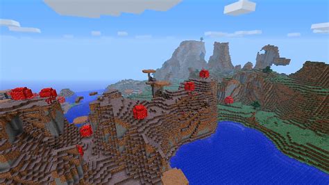 But this isn't just one Mountain, it's a whole Mountain Range with the end attached to the beginning forming a very perfect circle. . Rminecraft seeds